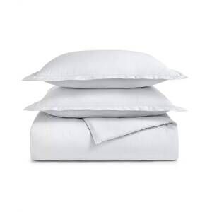 NEW CHARTER CLUB LUXURY 550-thread count cotton duvet cover 2-piecs e set twin i